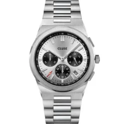 Cluse Metallarmband-Vigoureux Chrono Silver - CW20806