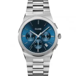 Cluse Metallarmband-Vigoureux Chrono Silver - CW20801