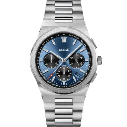 Cluse Metallarmband-Vigoureux Chrono Silver - CW20805