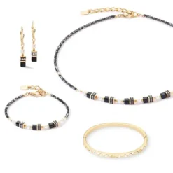 Coeur de Lion Schmuck Set-Adventskalender Princess Black Gold - 0102/57-1300