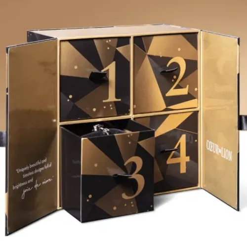 Coeur de Lion Schmuck Set-Adventskalender Natural Glam Gold - 0102/57-0911