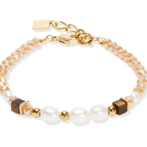 Coeur de Lion Armbänder-Cosmic Pearls Armband - 1135/30-1110
