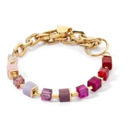 Coeur de Lion Armbänder-Cube Fusion Charm Armband - 4712/30-0803