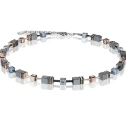 Coeur de Lion Halsketten-GeoCube Halskette - 4015/10-0730