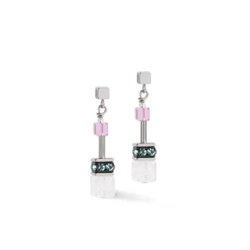 Coeur de Lion Ohrringe-GeoCube Iconic Ohrstecker - 4905/21-1927