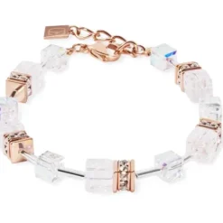 Coeur de Lion Armbänder-GeoCube Iconic Nature Armband - 3018/30-1425