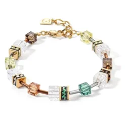 Coeur de Lion Armbänder-GeoCube Iconic Nature Armband - 3018/30-0911