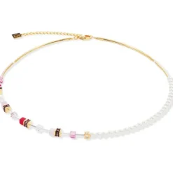 Coeur de Lion Halsketten-GeoCube Mini Fusion Pearls Halskette - 4087/10-1916