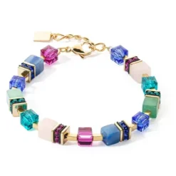 Coeur de Lion Armbänder-GeoCube Precious Statement Armband - 3039/30-1561
