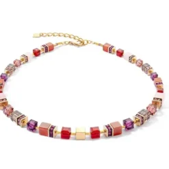 Coeur de Lion Halsketten-GeoCube Precious Statement Halskette - 3039/10-0316
