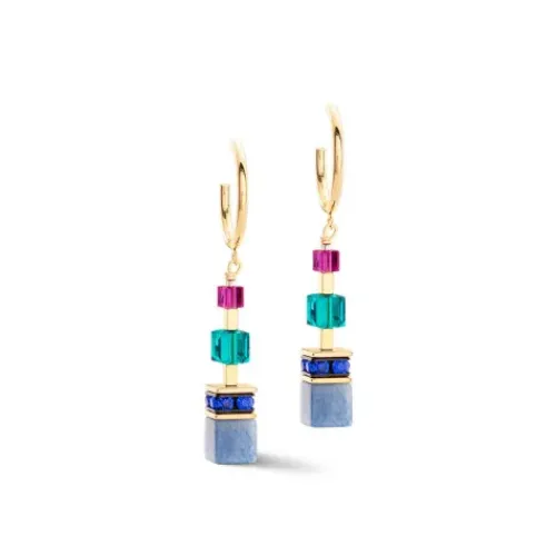 Coeur de Lion Ohrringe-GeoCube Precious Statement Ohrstecker - 3039/21-1561