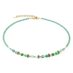 Coeur de Lion Halsketten-Mini Cubes Halskette - 4565/10-0500