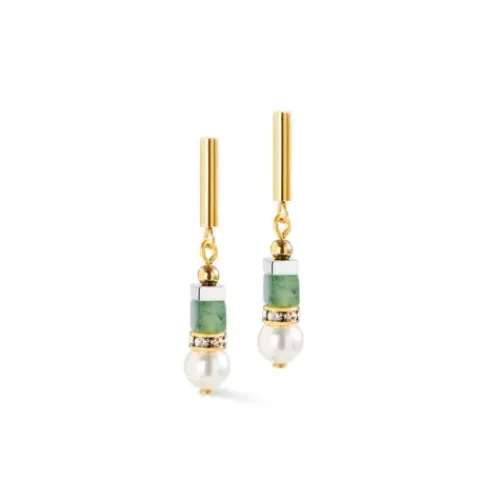 Coeur de Lion Ohrringe-Precious Fusion Offset Ohrstecker - 4354/21-0500