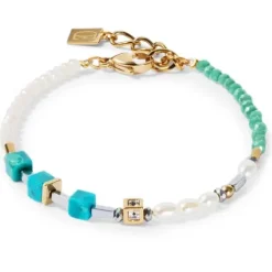 Coeur de Lion Armbänder-Princess Fusion Pearls Armband - 1126/30-0605