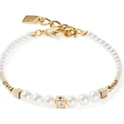 Coeur de Lion Armbänder-Shimmering Princess Pearls Armband - 4312/30-1416