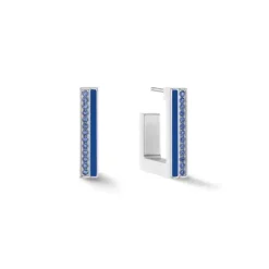 Coeur de Lion Ohrringe-Square Creolen - 0133/21-0717