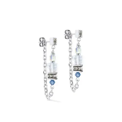 Coeur de Lion Ohrringe-Sunray Cube Bohème Ohrstecker - 3020/21-1817