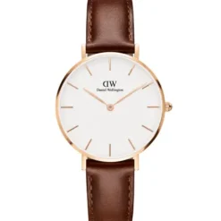 Daniel Wellington Lederarmband-Classic Petite St. Mawes White Rose Gold