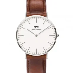 Daniel Wellington Lederarmband-Classic St. Mawes Silver