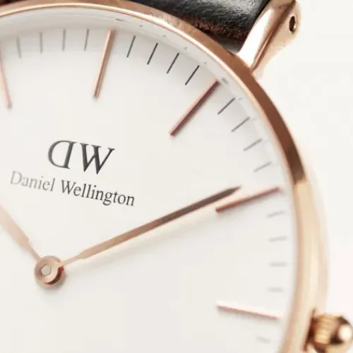 Daniel Wellington Lederarmband-Classic Bristol Rose Gold