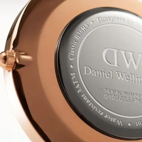 Daniel Wellington Lederarmband-Classic Bristol Rose Gold