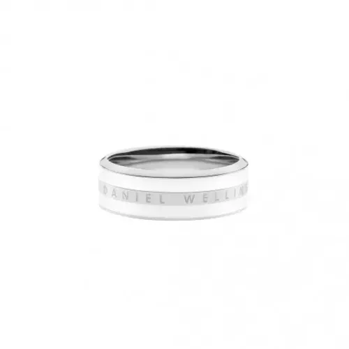 Daniel Wellington Ringe-Classic Ring Satin White Silver