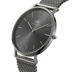 Daniel Wellington Metallarmband-Classic Mesh Graphite (40 mm) - DW00100630