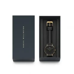 Daniel Wellington Lederarmband-Classic Sheffield Black Gold