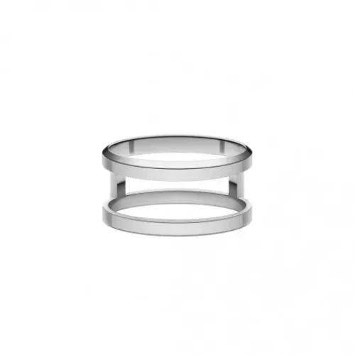Daniel Wellington Ringe-Elan Dual Ring Silver