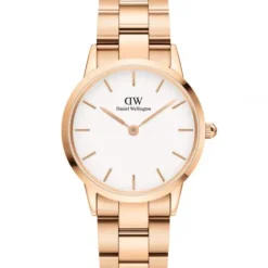 Daniel Wellington Metallarmband-Iconic Link White Rose Gold