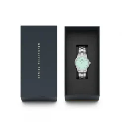 Daniel Wellington Metallarmband-Iconic Link Mint Silver