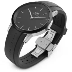 Daniel Wellington Silikonarmband-Iconic Motion Silver - DW00100436