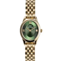 Daniel Wellington Metallarmband-Ophelia Mini Emerald Gold - DW00100804