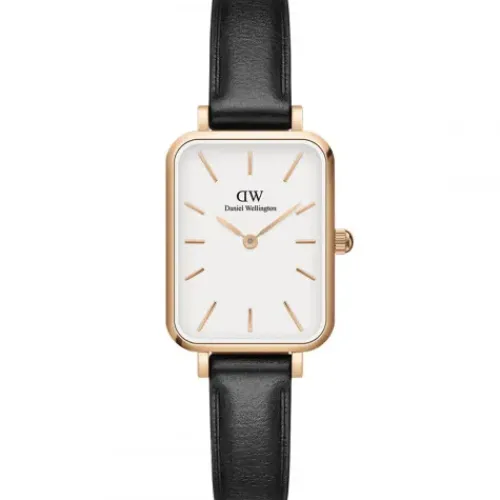 Daniel Wellington Lederarmband-Quadro Sheffield White - DW00100434