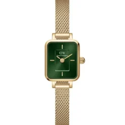 Daniel Wellington Metallarmband-Quadro Mini Evergold Emerald Gold - DW00100653