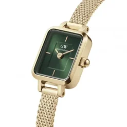 Daniel Wellington Metallarmband-Quadro Mini Evergold Emerald Gold - DW00100653