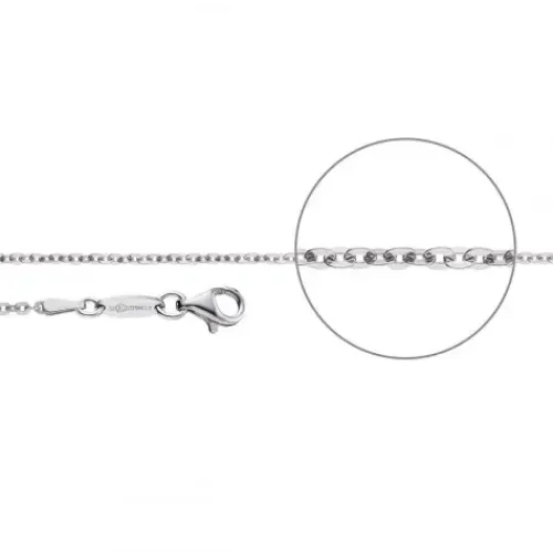 Der Kettenmacher Halsketten-Brillantkette Silber Diamantiert