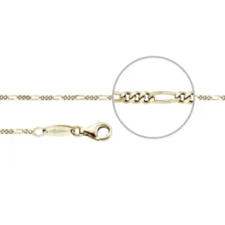 Der Kettenmacher Halsketten-Figaro Halskette Gold