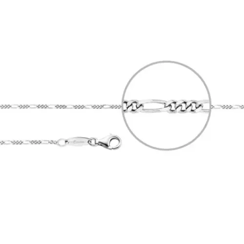 Der Kettenmacher Halsketten-Figaro Halskette Silber