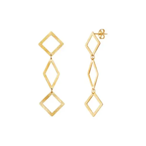 Der Kettenmacher Ohrringe-Rhombus Ohrringe - FAN2-ORG