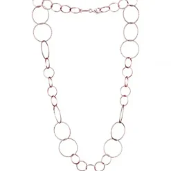 Der Kettenmacher Halsketten-Ring No. 2 Halskette Roségold - RK1-50R