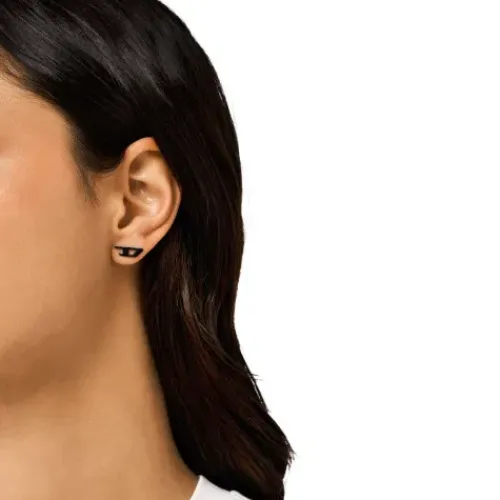 Diesel Ohrringe-D Logo Einzel Ohrstecker - DX1539001