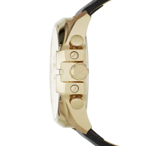 Diesel Lederarmband-Mega Chief Chronograph - DZ4344