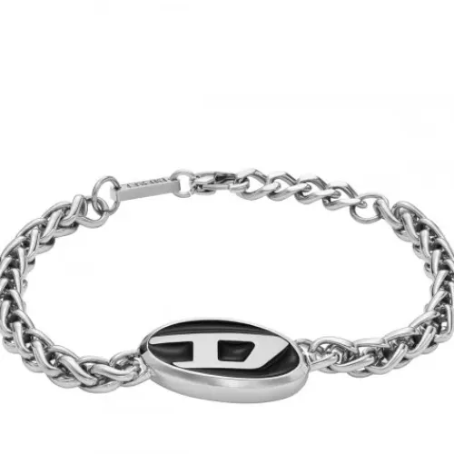 Diesel Armbänder-Oval D Logo Armband - DX1469040