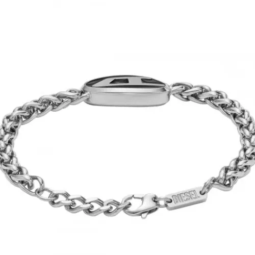 Diesel Armbänder-Oval D Logo Armband - DX1469040