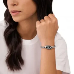 Diesel Armbänder-Oval D Logo Armband - DX1469040