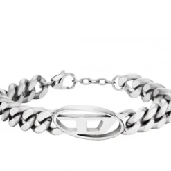 Diesel Armbänder-Oval D Logo Armband - DX1432040