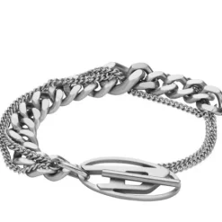 Diesel Armbänder-Oval D Logo Armband - DX1550040
