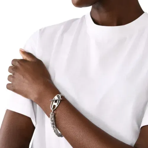 Diesel Armbänder-Oval D Logo Armband - DX1550040