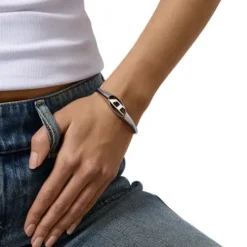 Diesel Armbänder-Oval D Logo Armreif